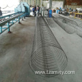 Reinforced concrete spun pile cage welding machine